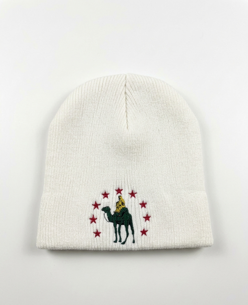 Elegance Road White Beanie